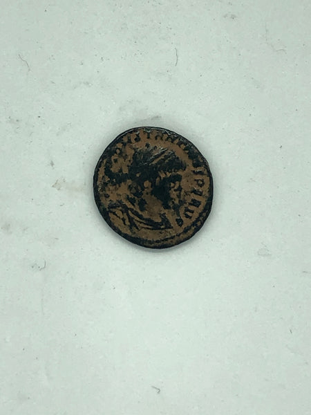 Roman Bronze Denarius, ancient coin. 63 B.C./ 330 A.D.