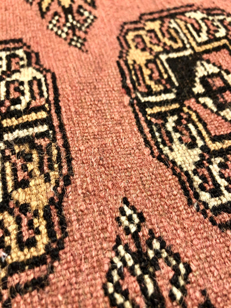 A Handmade Pakistani Wool Carpet.