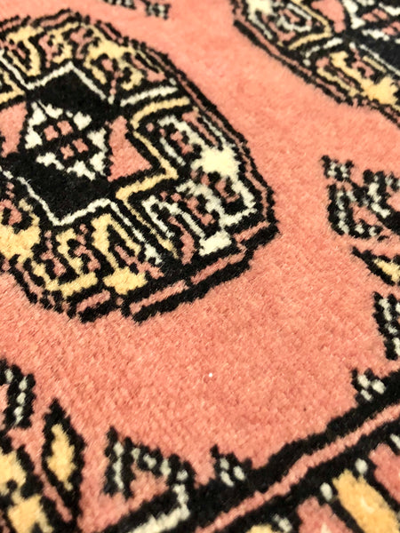 A Handmade Pakistani Wool Carpet.