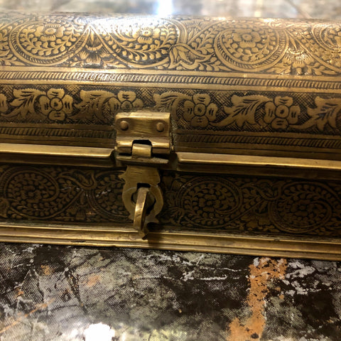 A Toner Box. 120 Years old. Made out of Bronze.