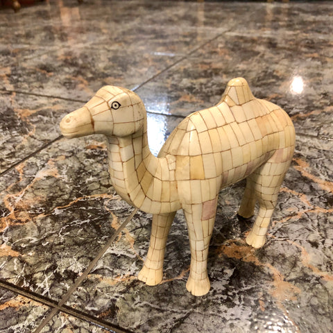 Camel made out of pure ivory. 90 years old.