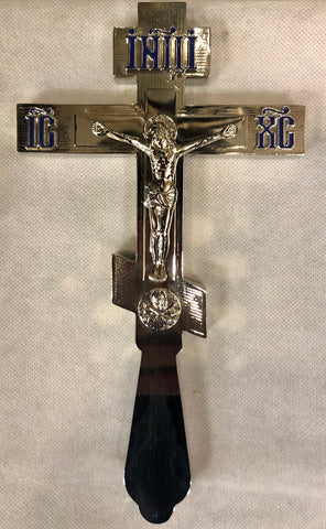 A 925 Silver Cross with the depictions of Jesus’s crucifixion.