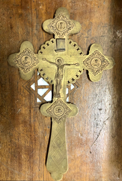 Bronze Cross. 18th Century.