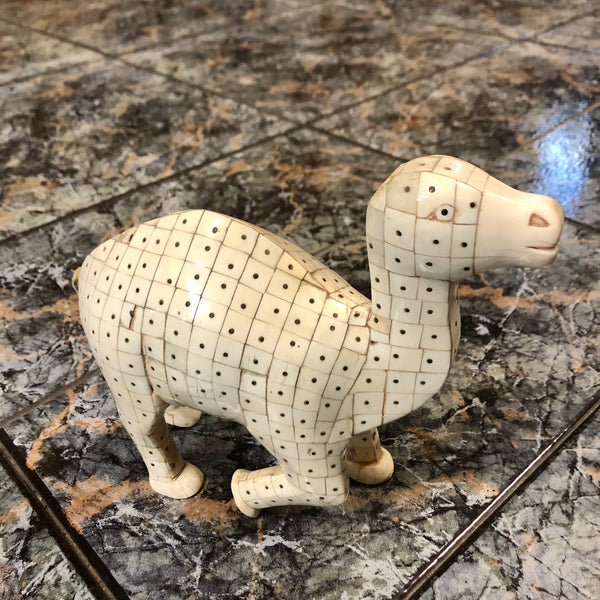 Camel made out of pure ivory. 80 years old.