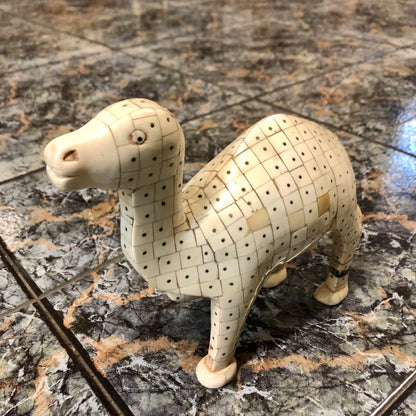 Camel made out of pure ivory. 80 years old.