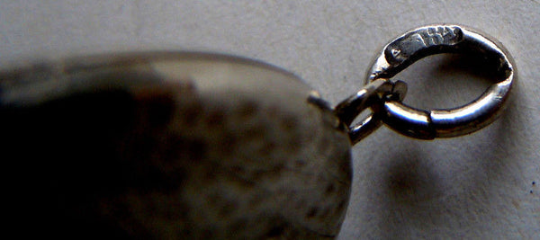 FABERGE Antique Imperial RUSSIAN Locket Pendant 84 Silver with Gold